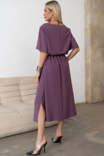 Платье Каталина (сливовый) Р11-1246 Nikol