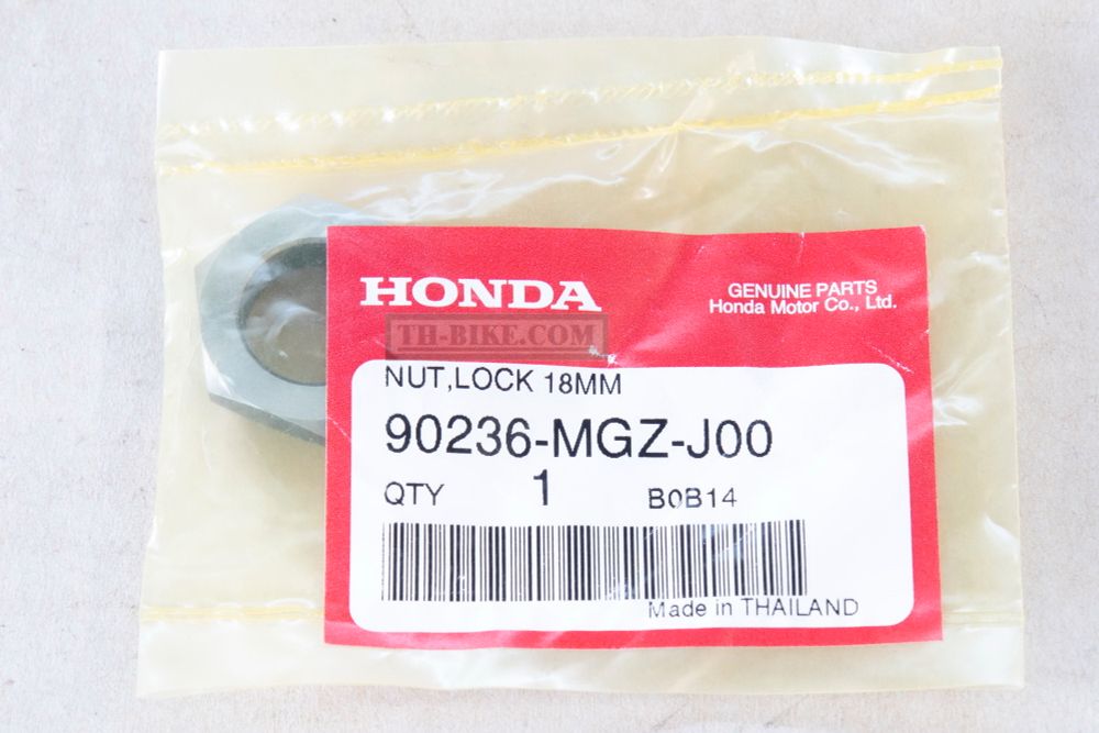90236-MGZ-J00. NUT, LOCK, 18MM