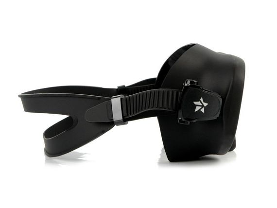 Маска безрамочная Sargan Дайвмастер черная