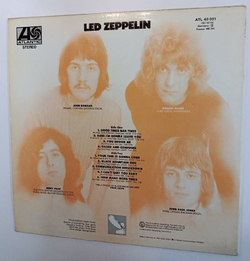 Винтажная виниловая пластинка Led Zeppelin Led Zeppelin I (Germany 1980)