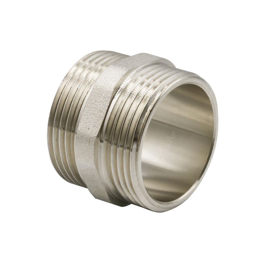 Ниппель 1 1/4'' нар/нар никель