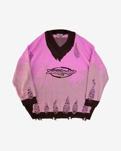 Свитер Logo Pink
