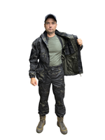 Костюм Горка 6М – Чёрный мультикам, летний (Беларусь)