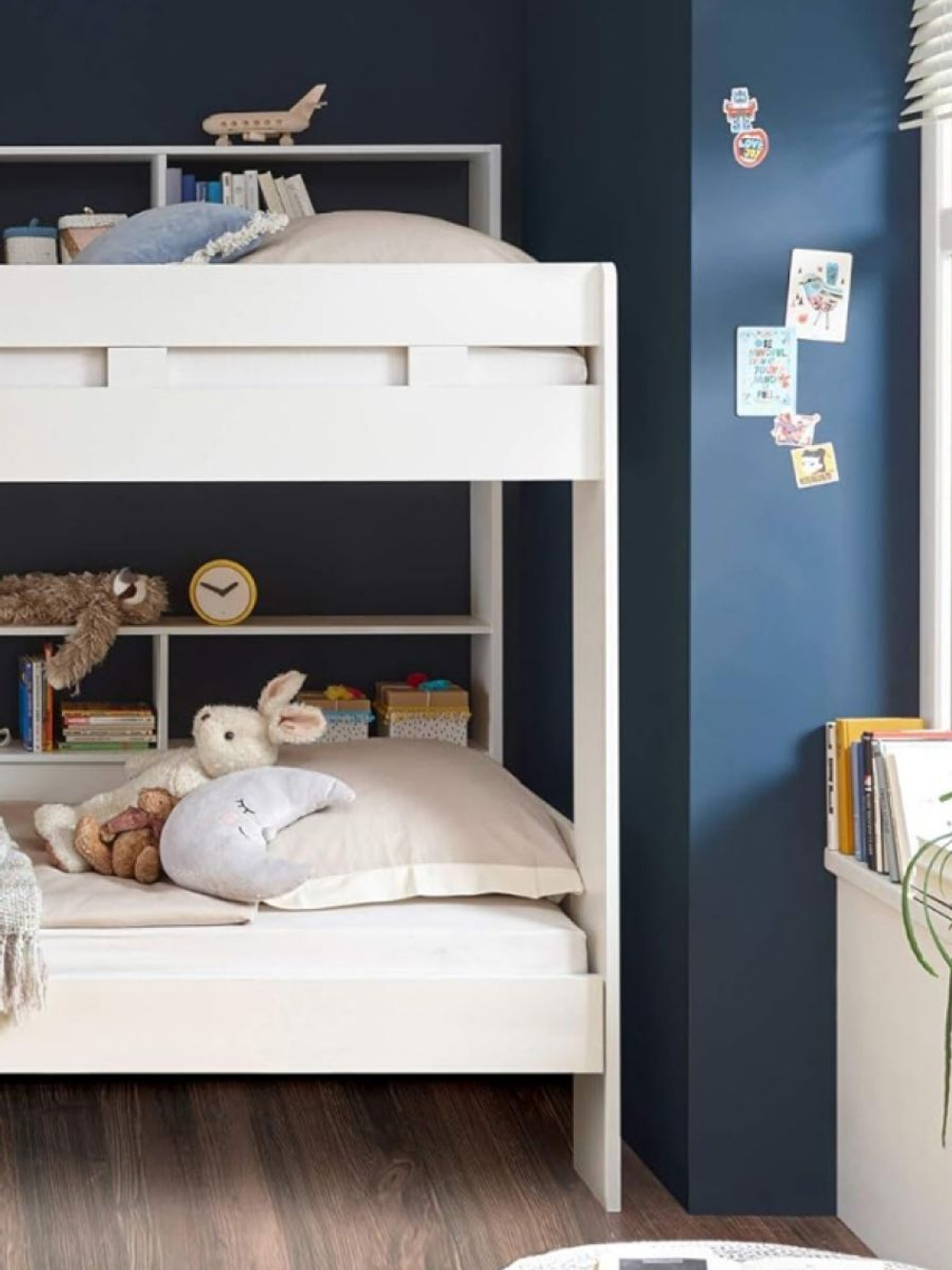 Кровать двухъярусная Гаус 90х200 с ящиком, белый