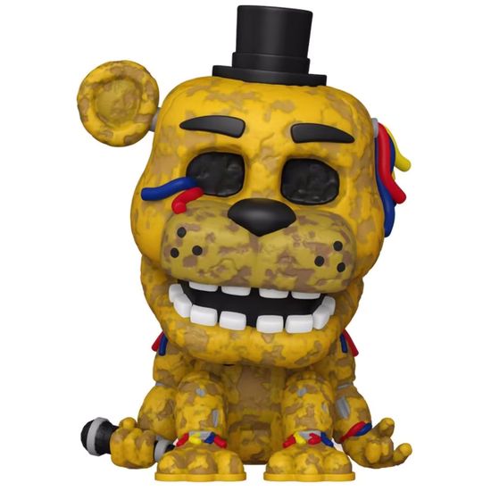 Фигурка Funko POP! Games FNAF 10th Withered Golden Freddy (Exc) (1033) 83091 / Фигурка Фанко ПОП! по мотивам игры "Пять ночей с Фредди", Фредди