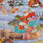 Клеенка столовая DEKORAMA 140см*20м 025С (Новый год)