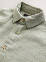 Рубашка с коротким рукавом для мальчика Next AB7-066, Хаки