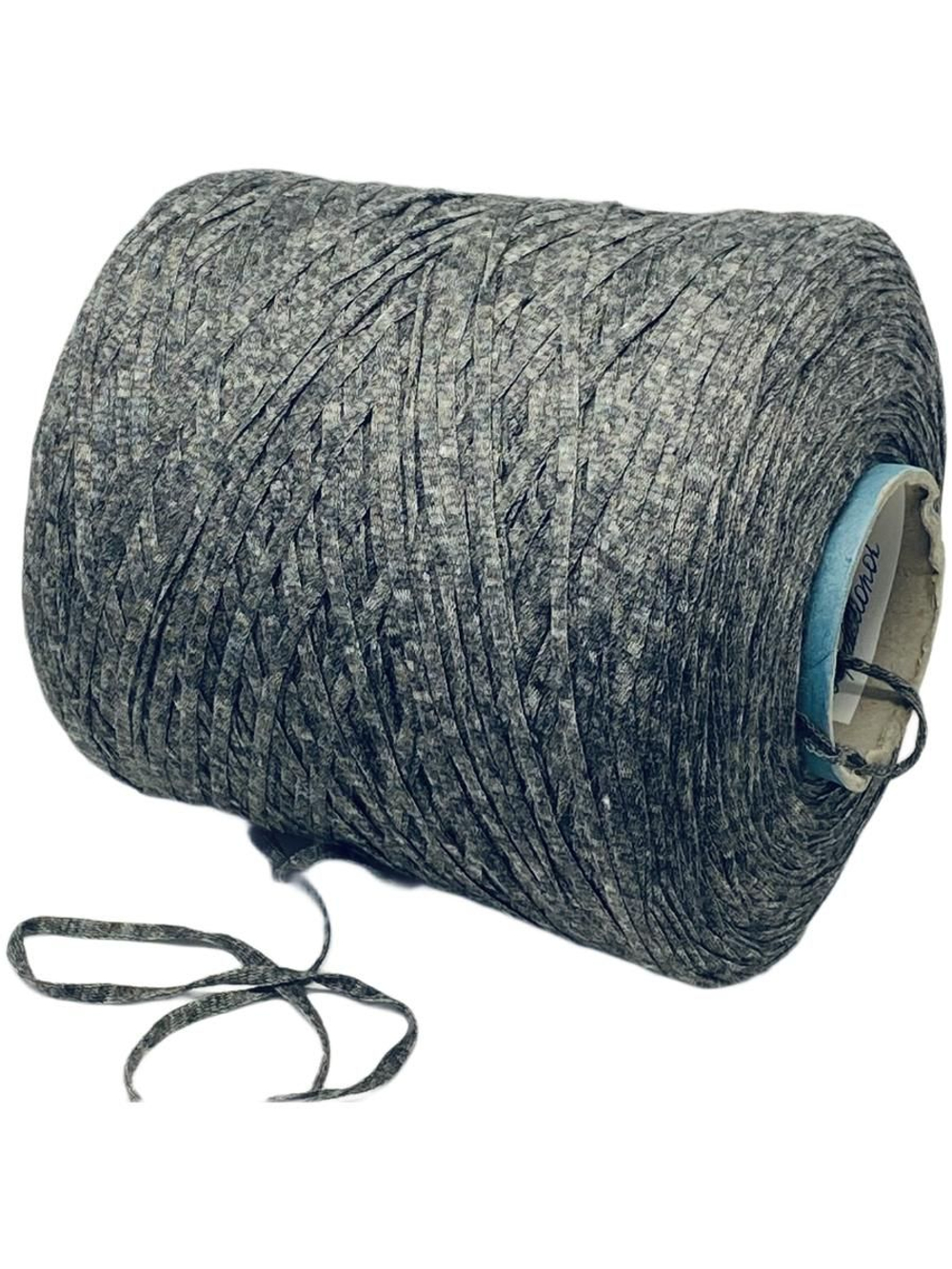 Пряжа на бобине для вязания (Италия) 100% ленточный хлопок 100г-150м 510 г