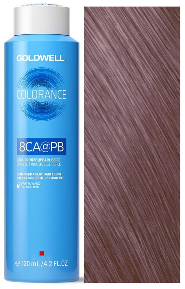 Goldwell Colorance 8CA@PB холодный бронзовый с жемчужно-бежевым сиянием, 120 мл