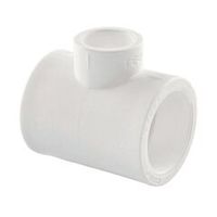 Тройник полипропиленовый 75х63х75 мм переходной TEBO