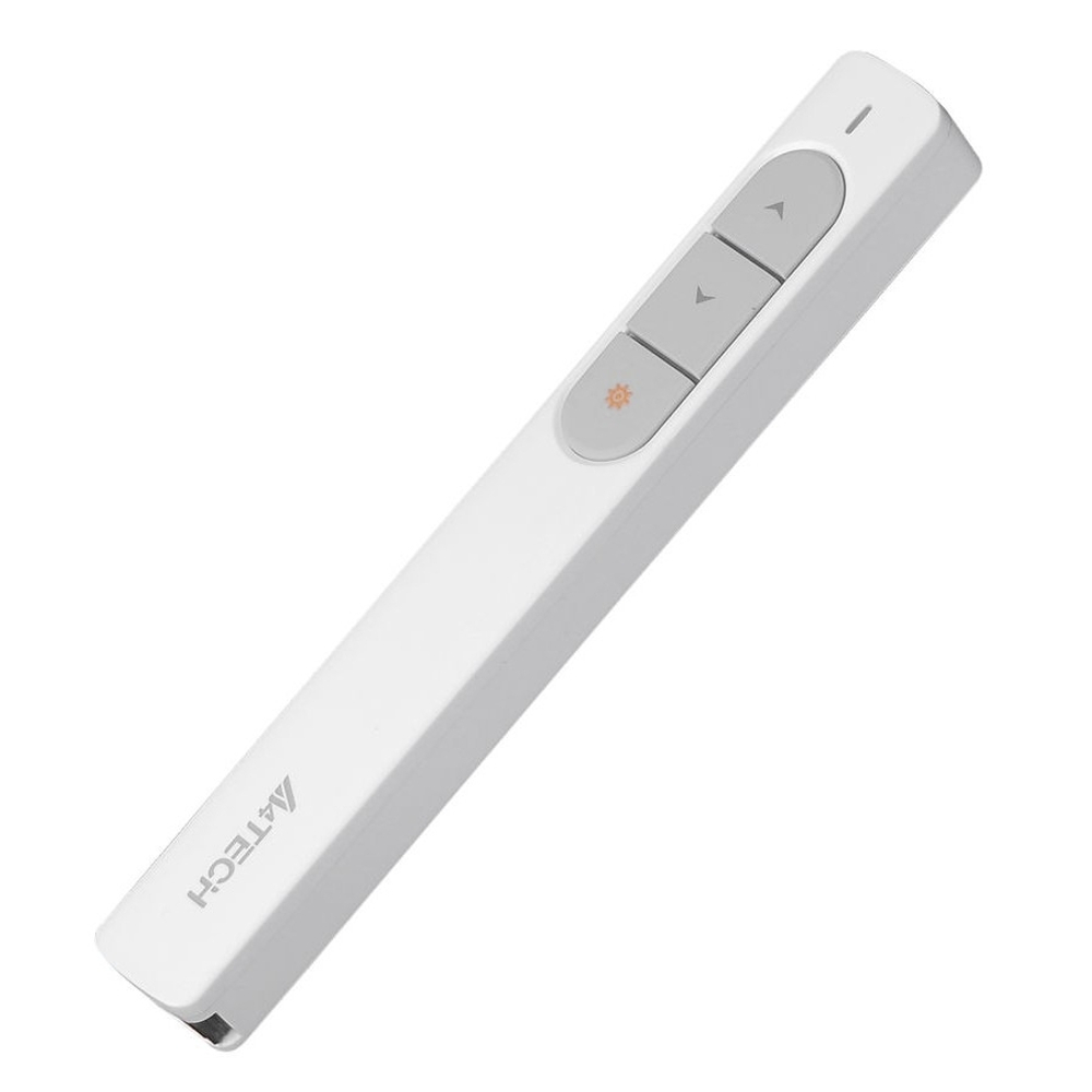 Мышь Презентер A4 Fstyler LP15 Radio USB (15м) белый [1198670]