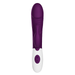 Фиолетовый вибратор-кролик 19,8см со стимулятором клитора Pretty Love Rasmussen Bunny Vibrator BW-500072-A2