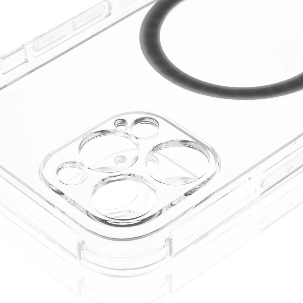 Чехол ROSCO для Apple iPhone 12 Pro Max оптом (арт. IP12PROMAX-TPU-MAGSAFE-CLEAR)