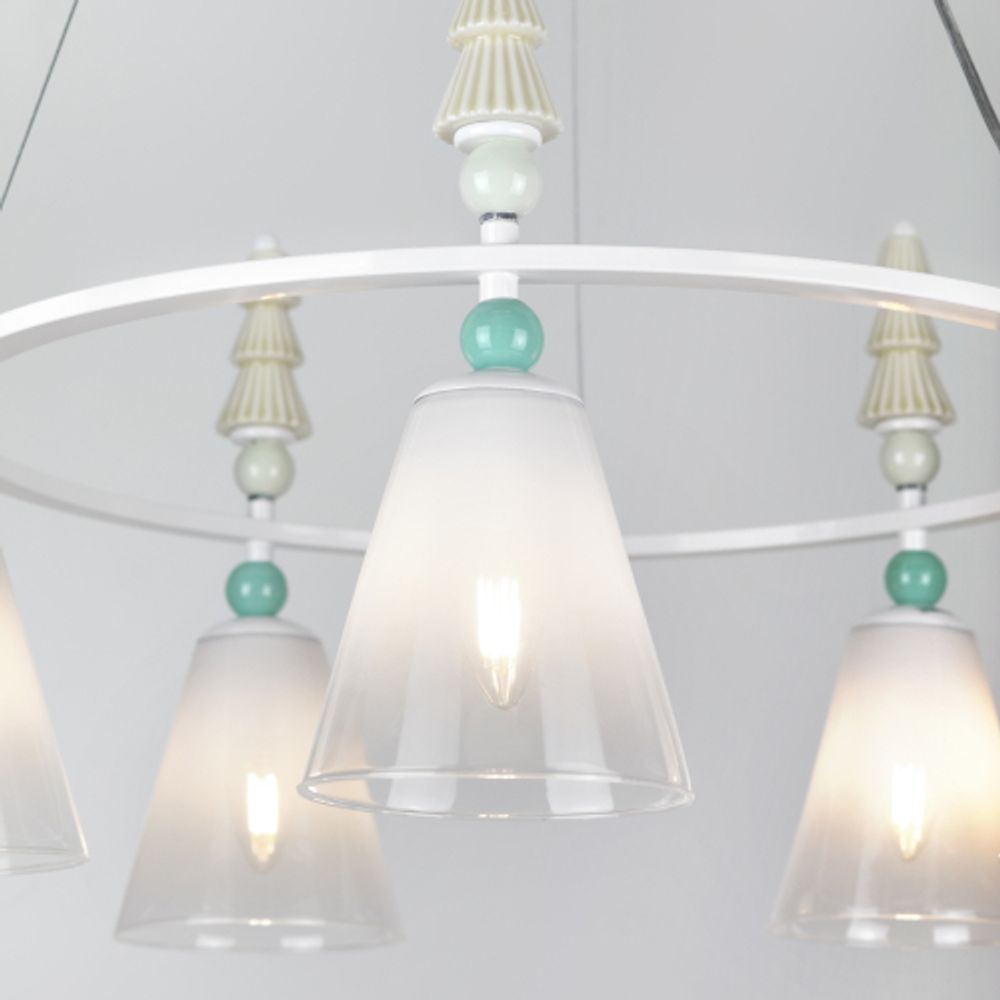 Люстра Rivoli Cataleya 4146-305 5 х Е27 60 Вт дизайн | Rivoli