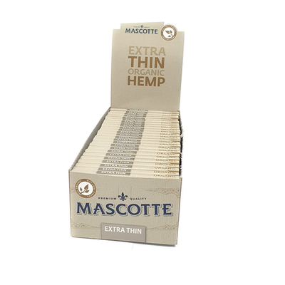 Бумага для сигарет блок "Mascotte" Extra Thin Organic 14г/м 50л*50шт (Нидерланды)