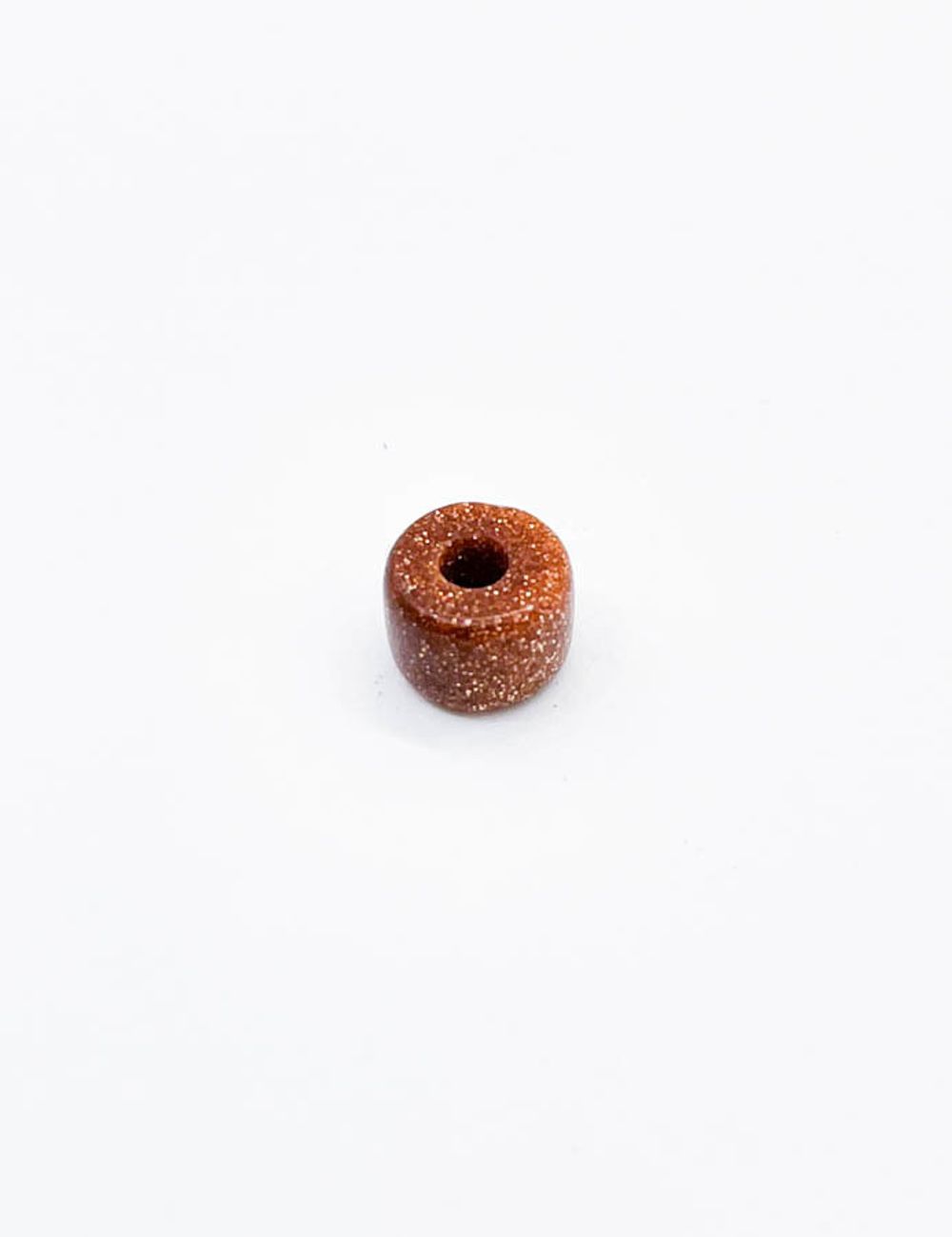 Подвеска Пончик из камня 7 мм