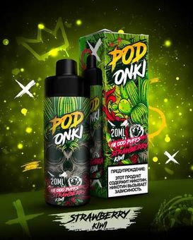 Podonki 10000 Клубника Киви - Strawberry Kiwi