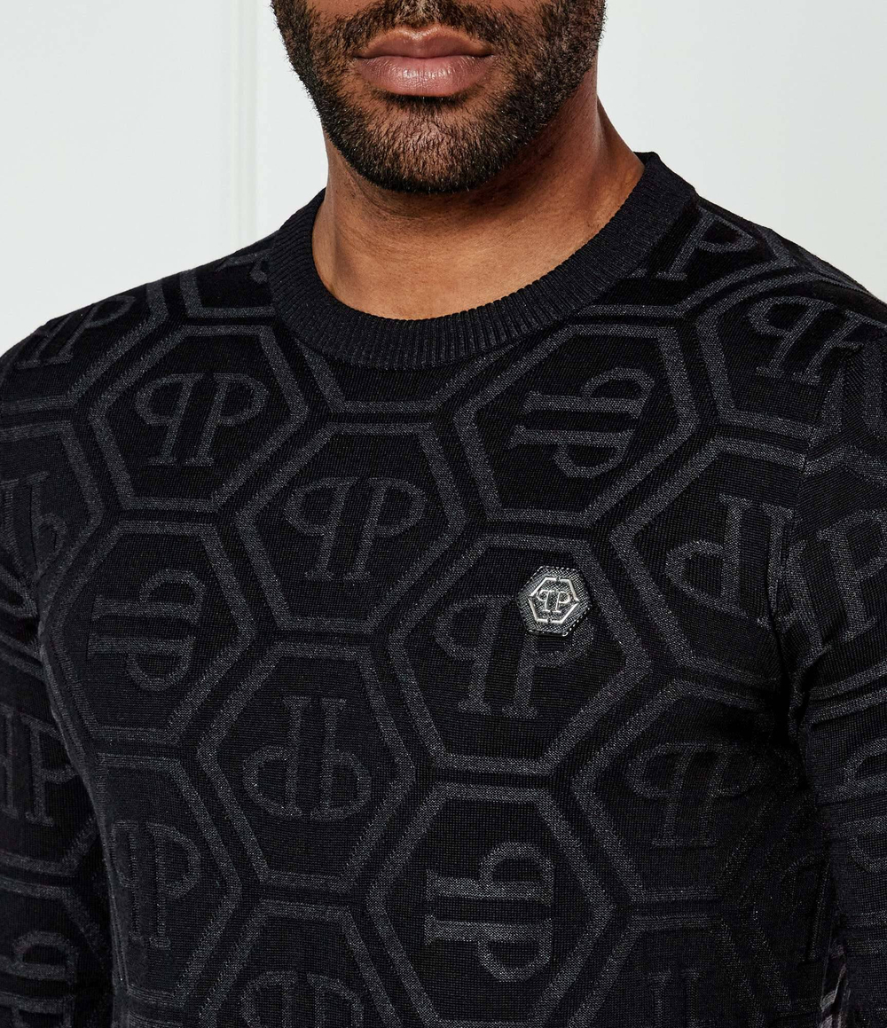 Свитер Philipp Plein - черный(MKO1387 PKN002N)