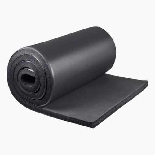 Рулон из вспененного каучука K-FLEX ECO black с покрытием IN CLAD black Тмакс=130°C черный