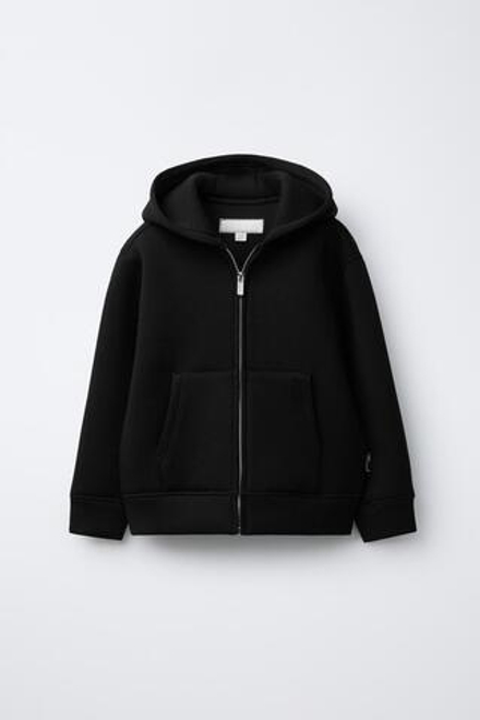 ZARA ТОЛСТОВКА БАЗОВАЯ ИЗ НЕОПРЕНА, ЧЕРНЫЙ