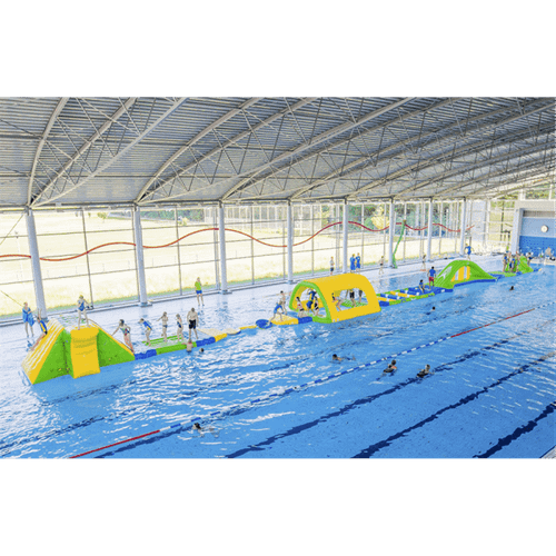 Коммерческий аквапарк на воде «Волна Приключений» 42×4×2 м