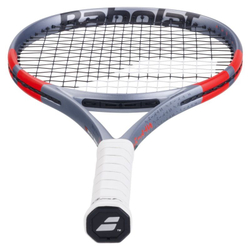 Теннисная ракетка Babolat Pure Strike Lite 4-gen - grey/fluo strike + струны