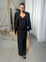 Юбка FIRE, черный