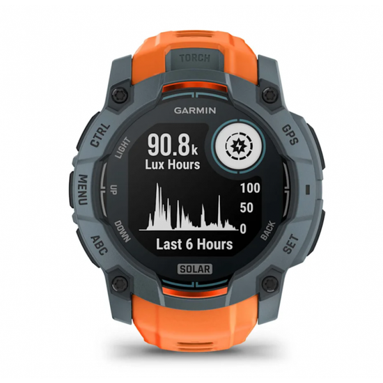 Умные часы Garmin Instinct 3 Solar 50 mm Twilight with Solstice Band