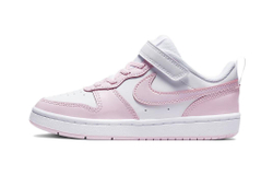 Детские кроссовки Nike Court Borough Low 2 'White Pink Foam' DQ0473-100
