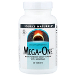 Source Naturals, Mega-One™, без железа, 60 таблеток