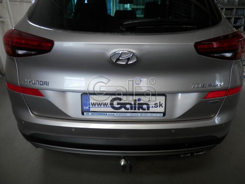 Фаркоп оцинкованный Galia H103C для Hyundai Tucson 2018-(паспорт и сертификат в комплекте)(без электрики)
