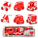Набор авто "Kid Cars" Скорая помощь (Тигрес)