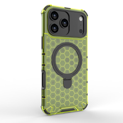 Прозрачный чехол Honeycomb Stand Case для iPhone 17 Pro Max