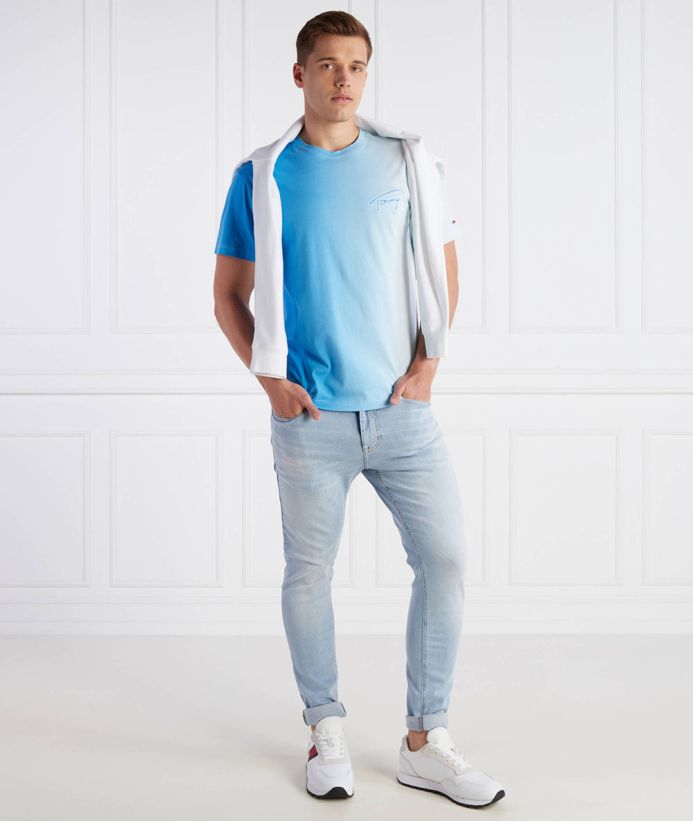 Джинсы AUSTIN SLIM TPRD Tommy Jeans - голубой(DM0DM16049)