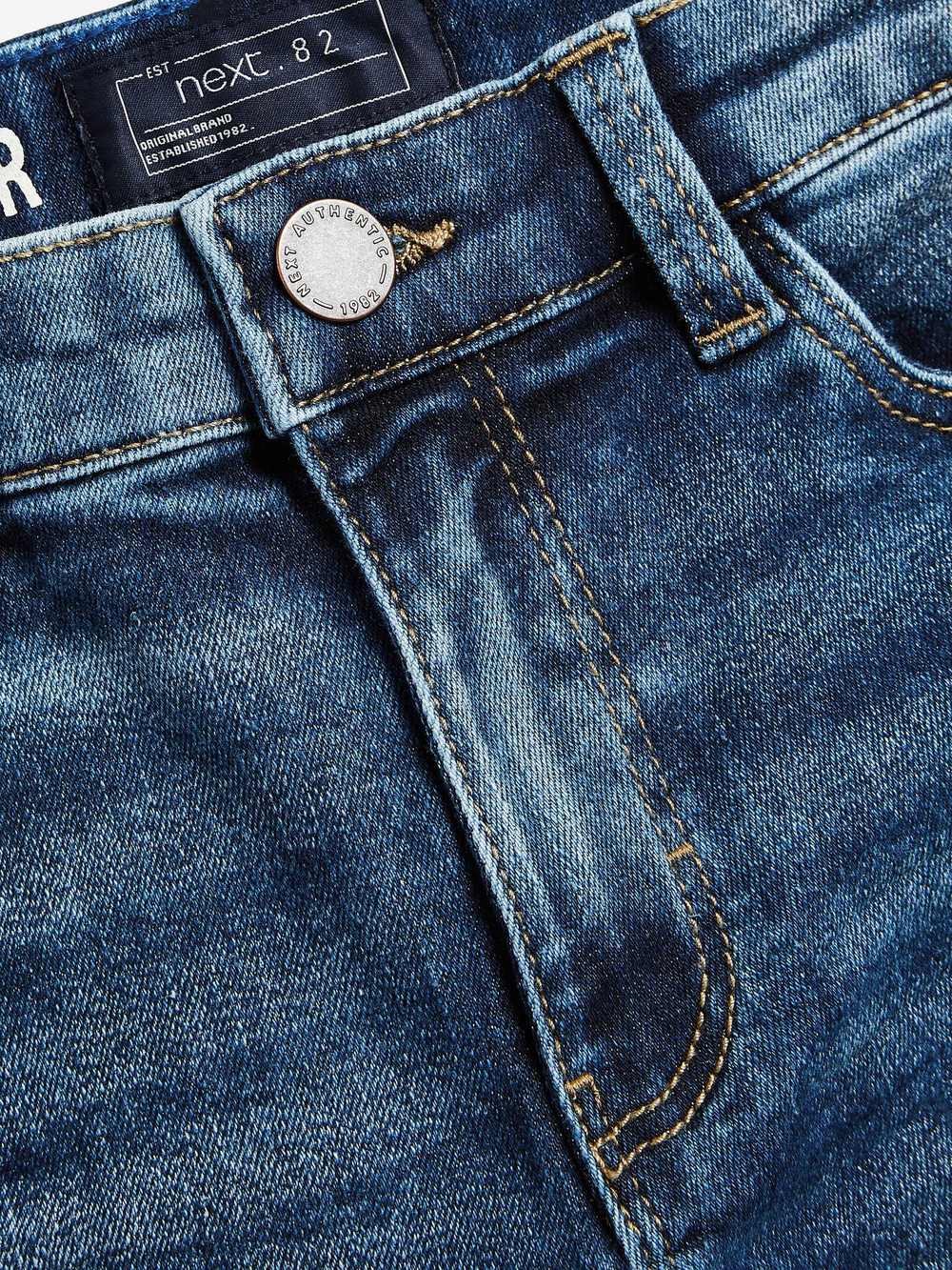 Джинсы для мальчика Next M65-058, Синий