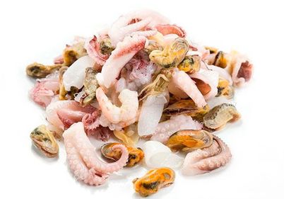 Морской коктейль свежемороженый, 500г