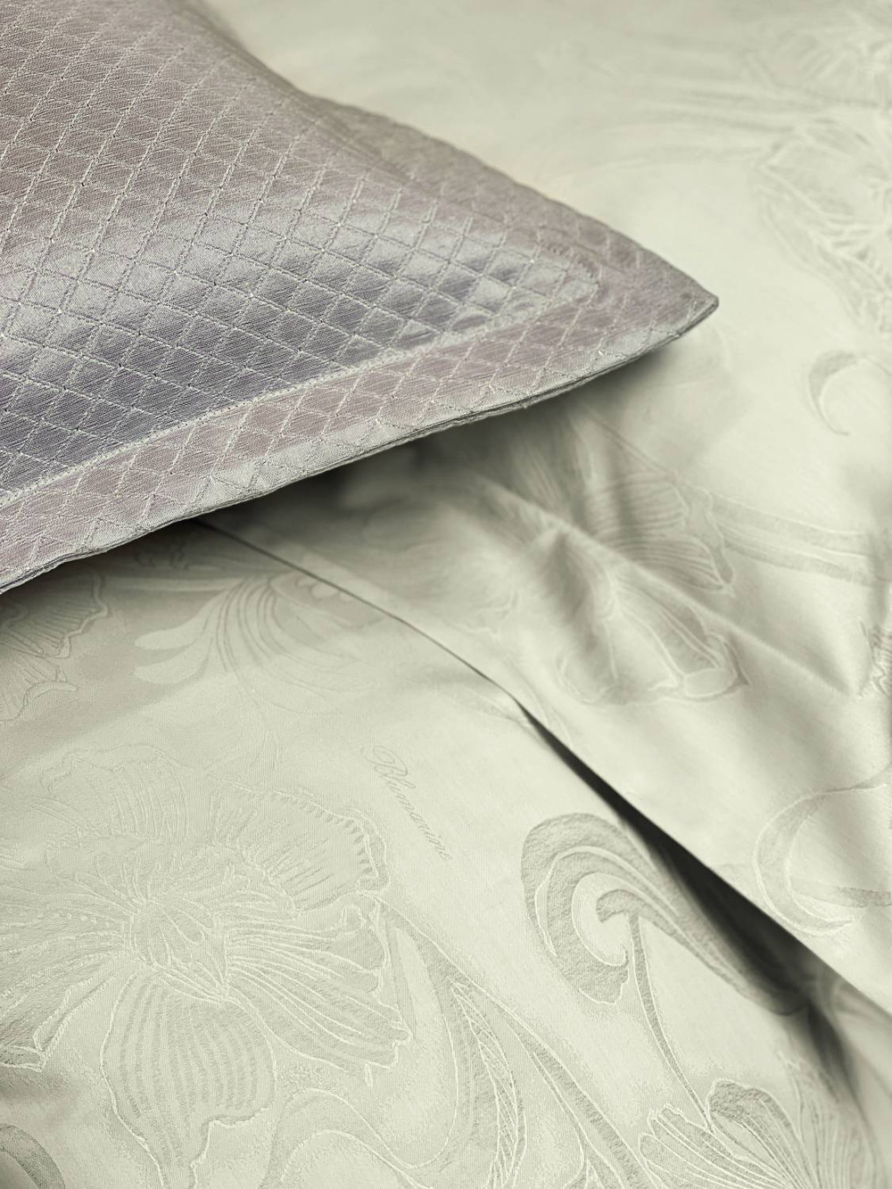 Постельное белье 2 спальное евро Blumarine Laperla Sahara светло-бежевое