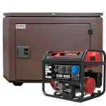 Генератор бензиновый SUNREKA G6500EAX с кожухом Geon 1200 RAL 8019