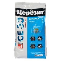 Затирка Церезит CE 33 comfort серая 5 кг