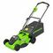Аккумуляторная газонокосилка Greenworks GD40LM16XK4