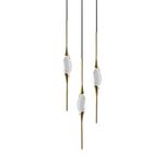 Подвесной светильник Pezzo 3 gold