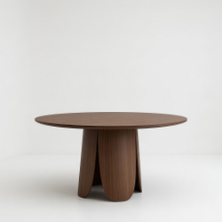Дизайнерский обеденный стол BLOSSOM chocolate