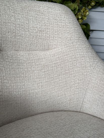 Стул STAMEN ткань DAVIS RETRO BLISS 02 светло-бежевый / черный каркас