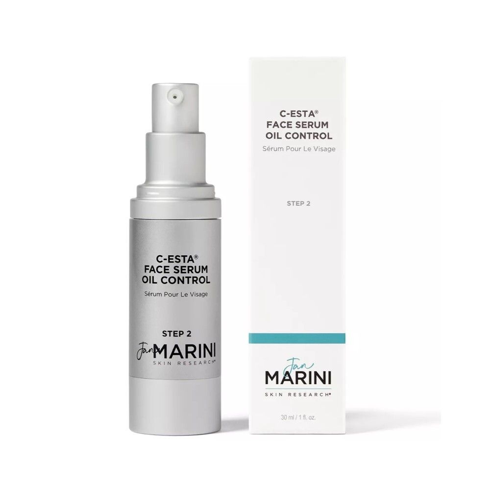 Jan Marini C-ESTA® Face Serum Oil Control Ремоделирующая сыворотка с витамином С и DMAE с матирующим эффектом, 30 мл