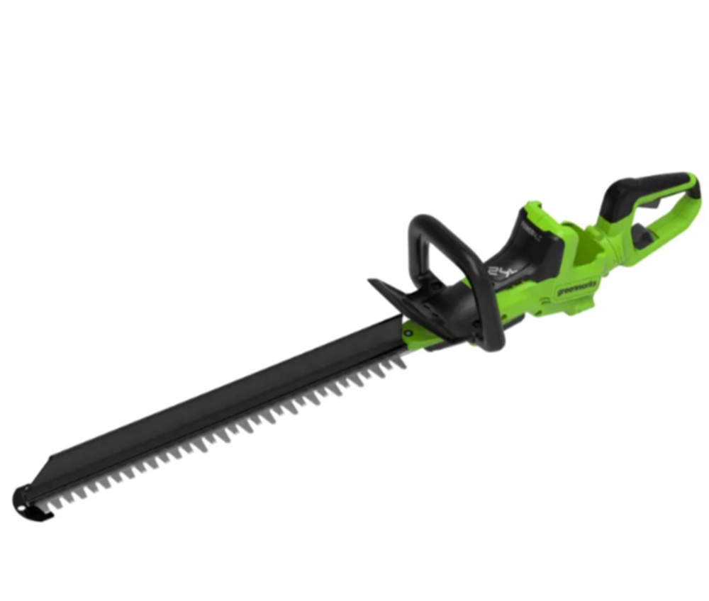 Кусторез аккумуляторный бесщеточный Greenworks GD24HT611, 24V, 61см, Артикул 2208507