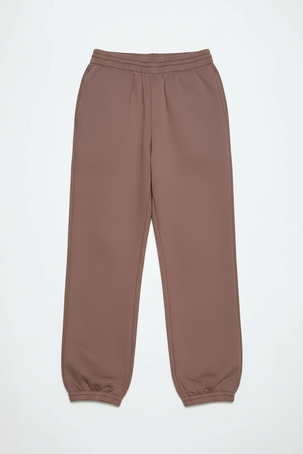 Объемные брюки-джоггеры с начесом