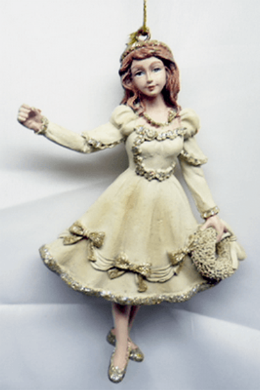 Статуэтка-подвеска 3D &quot;Девочка&quot; 7,5*3*12,5 см. (3D1127)