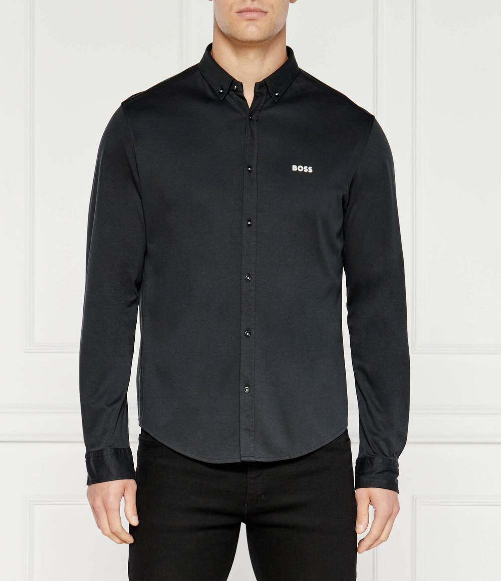 Рубашка B_Motion_L BOSS GREEN - темно-синий(50512006)