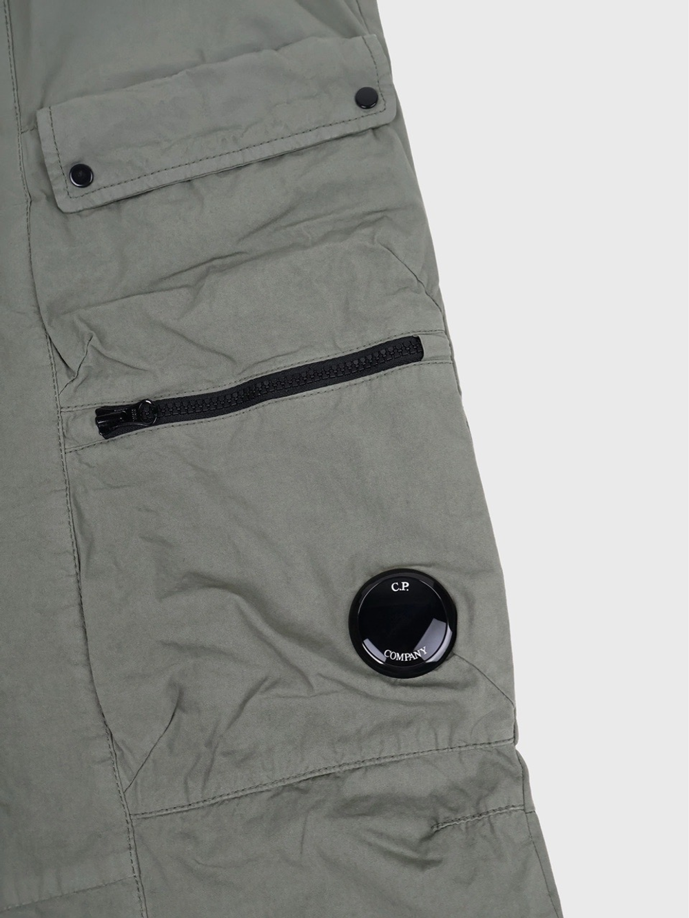 Брюки C.P. Company Micro Reps Cargo Track Pants Dark Green