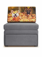 Кресло-кровать "Миник" 70 см, купон Собаки